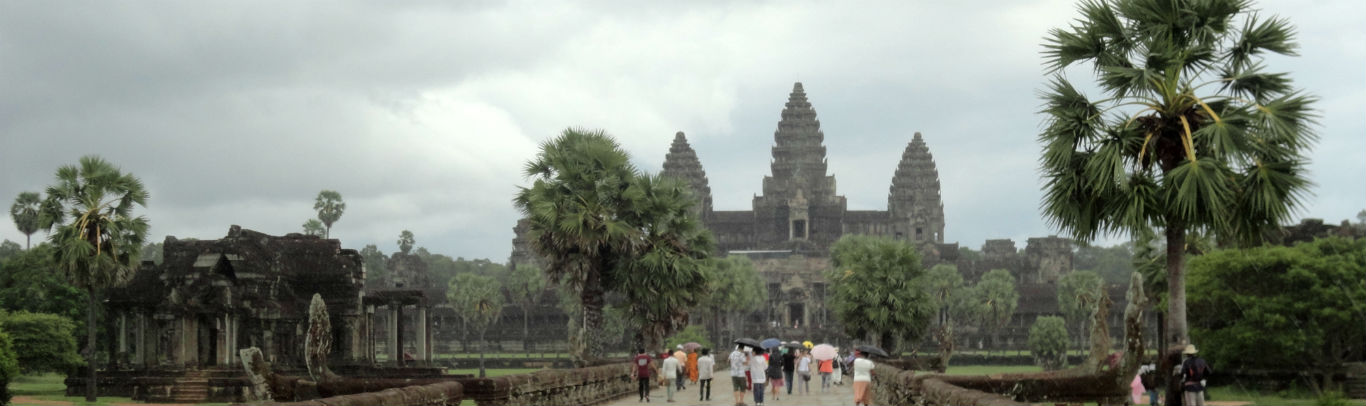 Um passeio pelas ruínas dos templos de Angkor, no Camboja